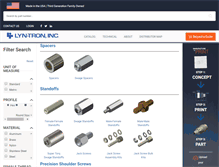 Tablet Screenshot of lyntron.com